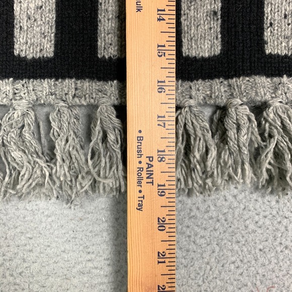 Roja Collection Sweater Skirt Size XS Gray/Black Knit Lambswool Blend Mini NWT - Picture 6 of 7